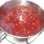 Turkish Cranberry Sauce and Cinnamon Appetizer
