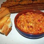 Turkish Scrambled Eggs with Tomato and Peppers Appetizer