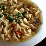 Turkish Beef Noodle Soup Recipe Appetizer