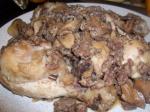 Turkish Mushroom Ragout With Chicken and Sausage Dinner