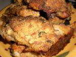 American Oven Fried Corn Muffin Chicken Dinner
