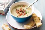 British Creamy Potato And Leek Soup With Toast Soldiers Recipe Appetizer