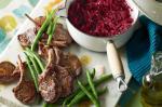 British Lamb Cutlets With Spiced Red Cabbage Recipe Drink