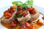 Canadian Pork Tenderloin with Warm Grilled Tomato Salsa Appetizer