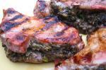 American Pork Chops With Savory Mushroom Stuffing Appetizer