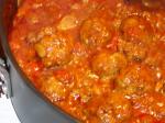 Italian Spaghetti Sauce With Meatballs 2 Appetizer