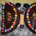 American Butterfly Cake Dessert