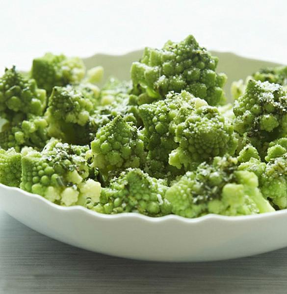 Italian Romanesco With Rosemary Garlic Lemon and Pecorino Appetizer