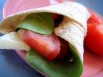 Canadian Subway Vegetable delite Wrap copycat Dinner