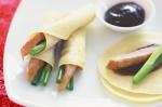American Peking Duck Pancakes Recipe Appetizer