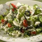 American Greek Veggie Salad Recipe Appetizer