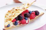 American Berry Mascarpone Pastries Recipe Dessert