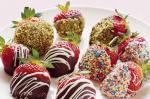 American Chocolate Pistachio Strawberries Recipe Dessert