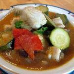 Soup of Fish to Various Vegetables recipe