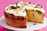 American White Choc Honeycomb Mud Cake Recipe Dessert