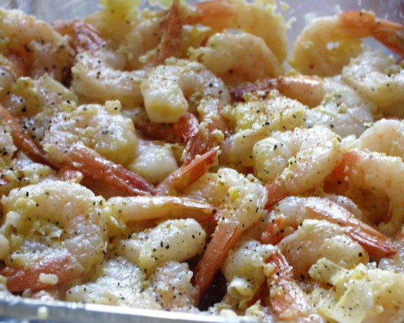 American Butterflied Grilled Garlic Shrimp Dinner