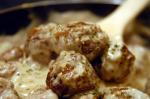 American Mushroom Meatballs 1 Dinner