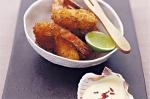 American Coconut Prawns With Mango Mayonnaise Recipe Appetizer