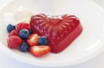 American Strawberry and Raspberry Jelly With Rosewater Cream Recipe Dessert
