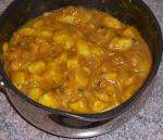 American Unforgettable Potato Curry Dinner