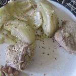 American Loin of Pork with Fennel and Anise Appetizer