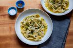 American Pasta With Lemon Herbs and Ricotta Salata Recipe Appetizer