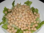 American Very Tasty Chickpea Salad Dinner