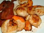 American Pan Fried Scallops and Bacon Appetizer