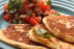 American Savoury Corn Pikelets Appetizer