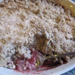 American Crumble to the Strawberry and Raspberry Dinner