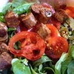 American Salad Chews and Merguez Dinner