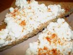 American Cottage Cheese on Toast Appetizer