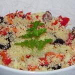 American Simple Greek Couscous Salad Appetizer