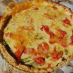 British Quiche to Salmon and Asparagus Dinner