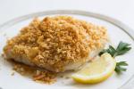 British Baked Cod with Ritz Cracker Topping Recipe BBQ Grill