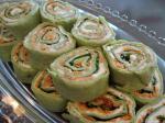 American Smoked Salmon Party Rollups Appetizer