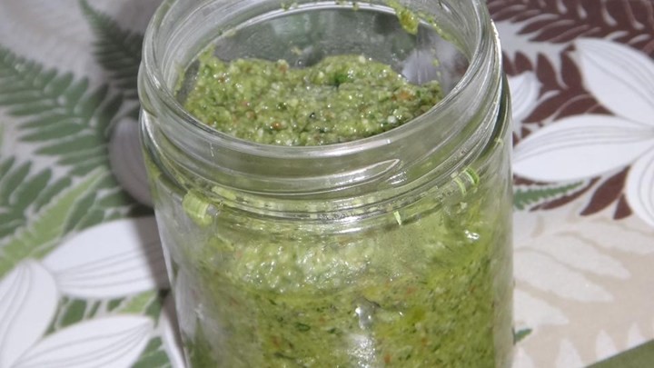 American Watercress Pesto Recipe Appetizer