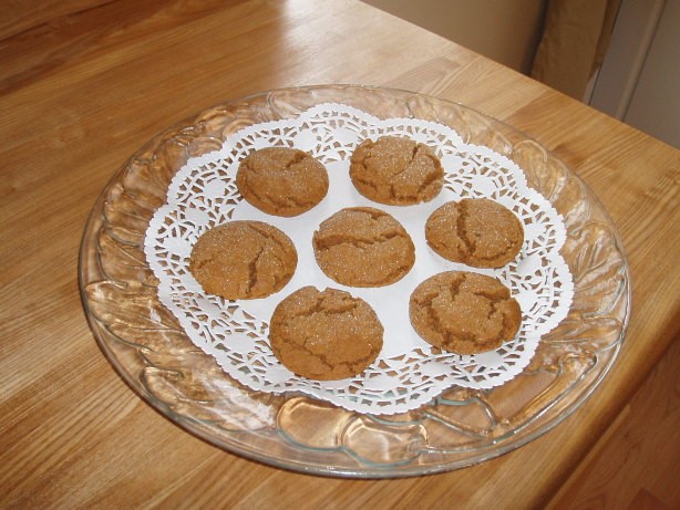 American Grandmas Molasses Christmas Crinkles Appetizer