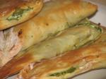 Canadian Spinach and Feta Phyllo Parcels Appetizer