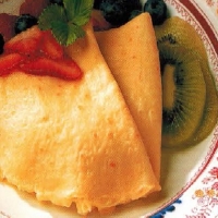 American Alm Ond Mascarpone Crepes With Summer Fruit Dessert