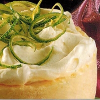 American Chilled Lime Souffle Dessert