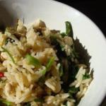 American Fried Rice with Chicken Basil and Coriander Appetizer