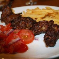 Serbian Cevapcici minced Pieces Appetizer