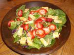 Ukrainian Strawberry Spinach Salad 35 Appetizer