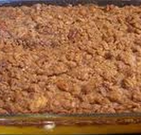 American Sweet Potato Casserole Dinner