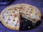 American Apple and Cheese Pie Dinner