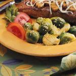 American Sesame Brussels Sprouts Appetizer