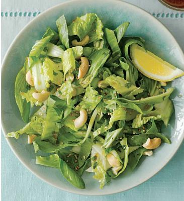 Taiwanese Arborio Rice Salad with Baby Bok Choy and Asparagus Appetizer