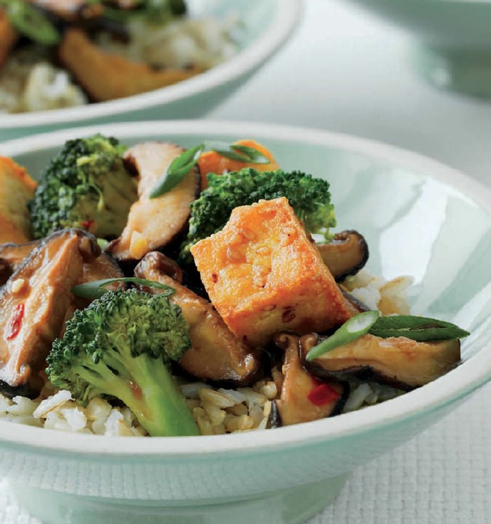 Chinese Stir Fry Broccoli Tofu Appetizer