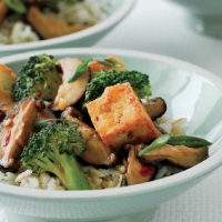 Chinese Stir Fry Broccoli Tofu Appetizer
